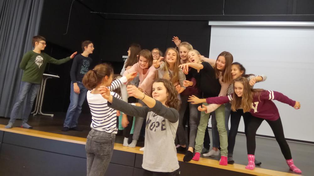 Adventliche Theaterprobe