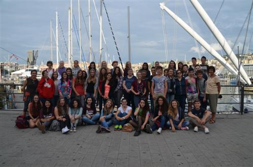 Austausch in Genua