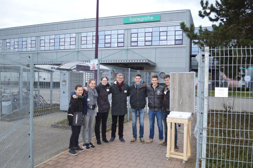 Besuch der HFG-RoboS bei Hansgrohe