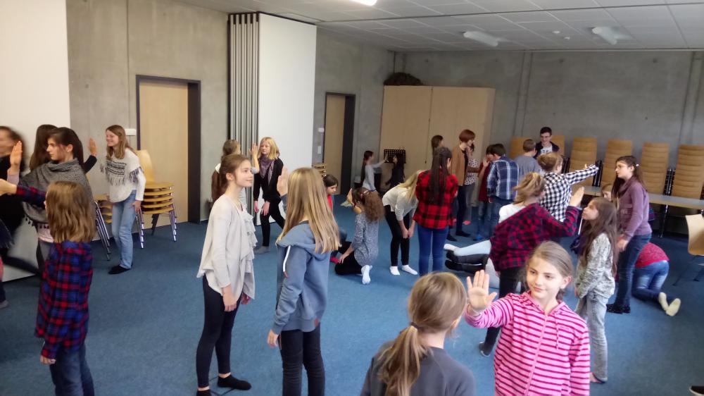 Ein Theaterstück im Entstehen