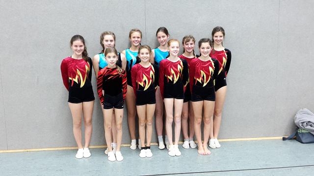 Erfolg beim Geräteturnen