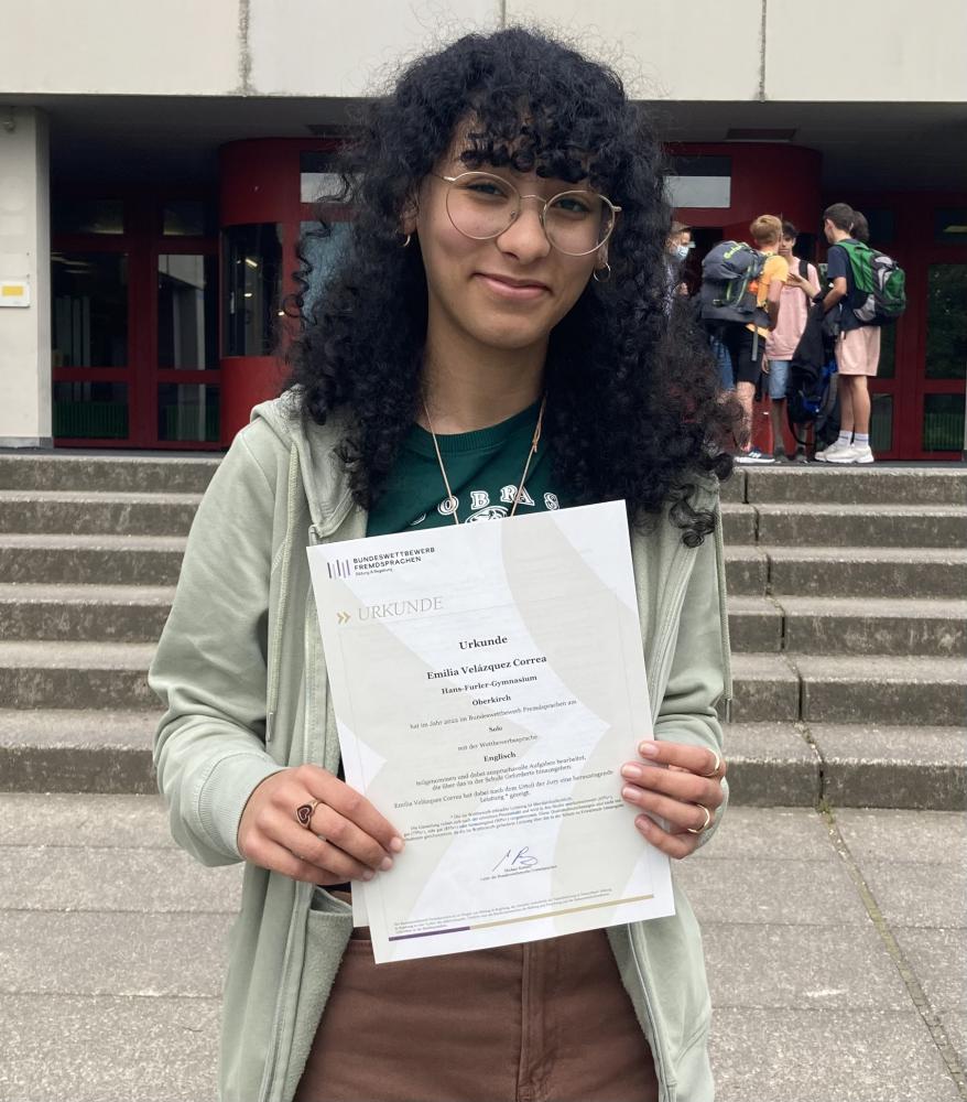 Erfolge beim Bundeswettbewerb Fremdsprachen