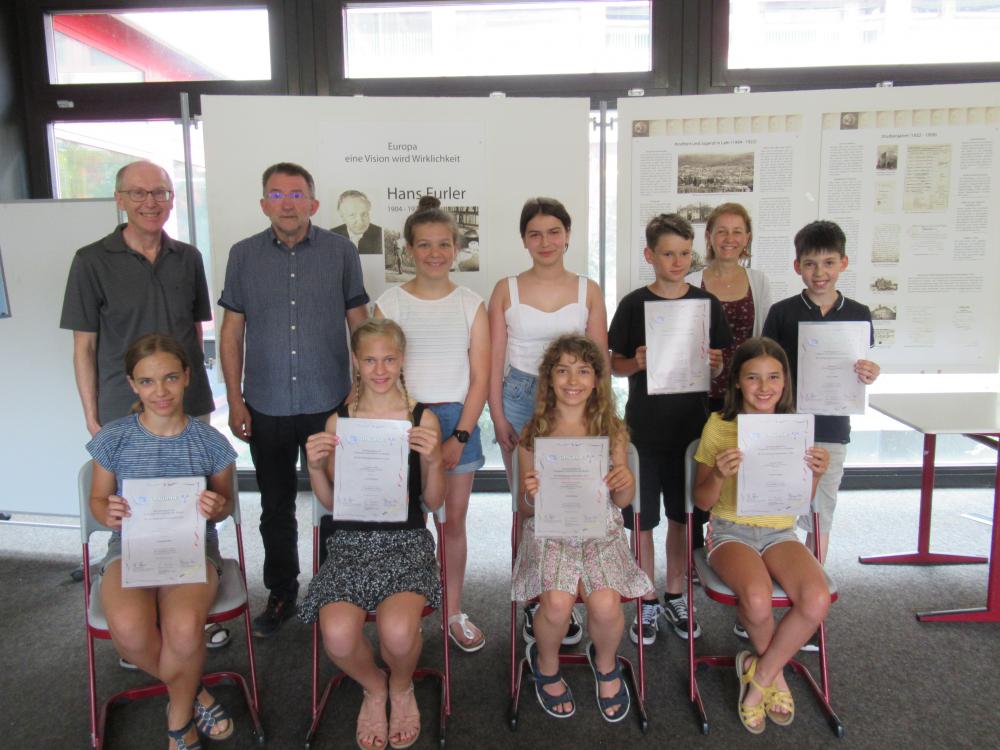 Erfolge im Tastschreiben