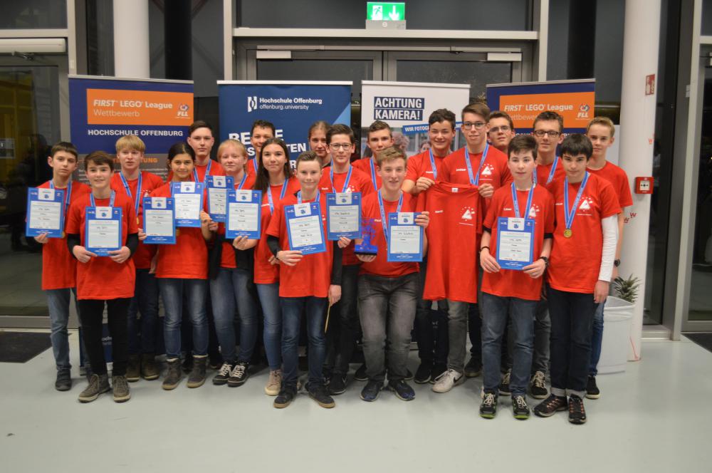 HFG - beste Schule der Region bei First Lego