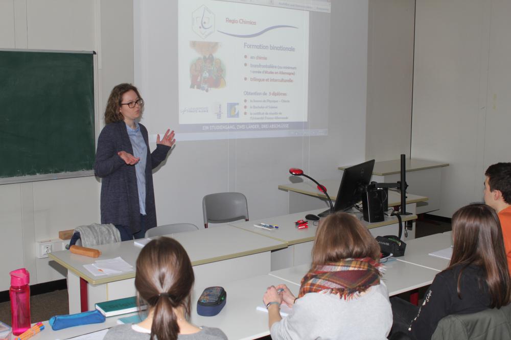 HFG-Absolventin stellt internationalen Studiengang vor