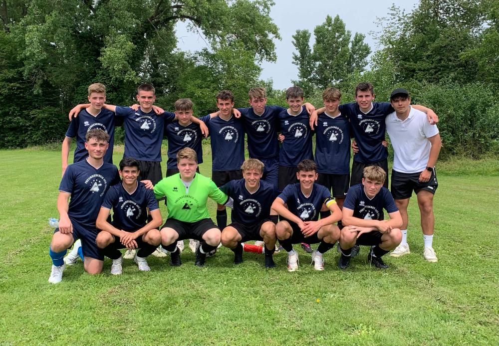 HFG-Fußballer mit Platz 2 im RB-Finale