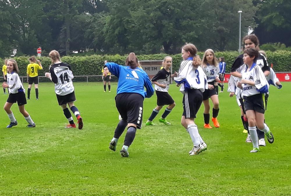 HFG-Mädchen im Kreisfinale