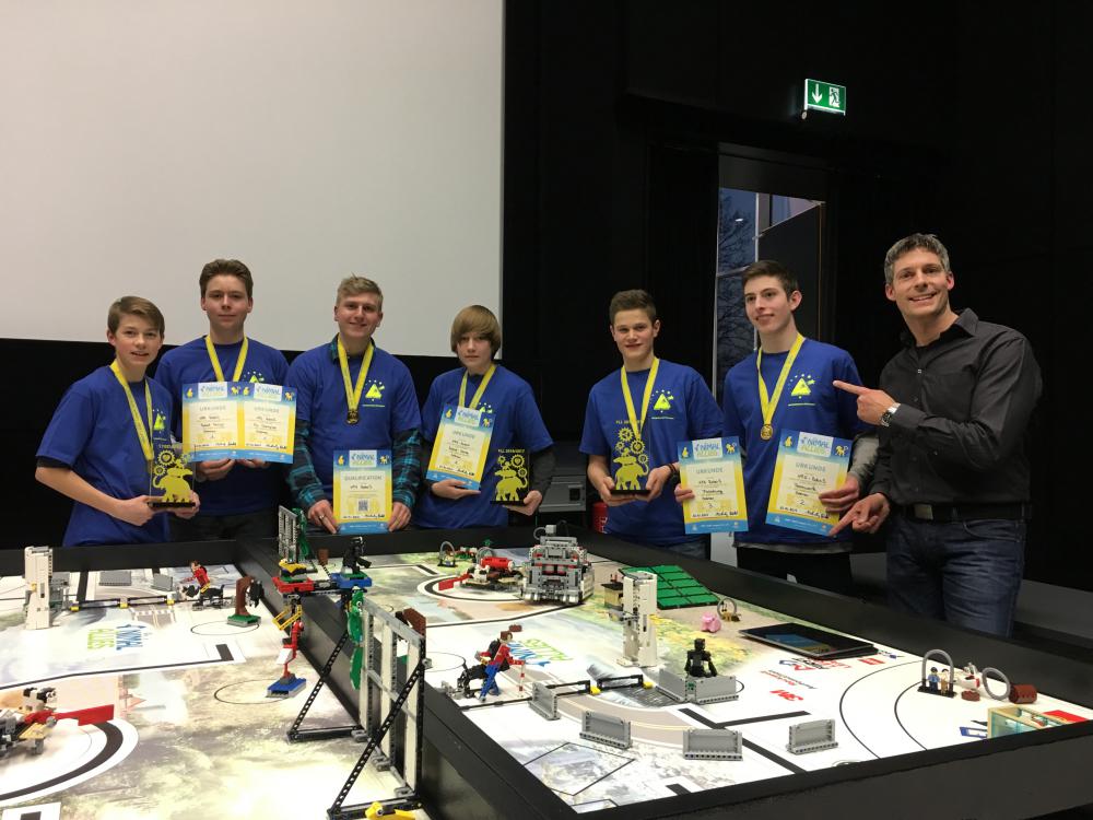 HFG-RoboS im Europafinale der First Lego League