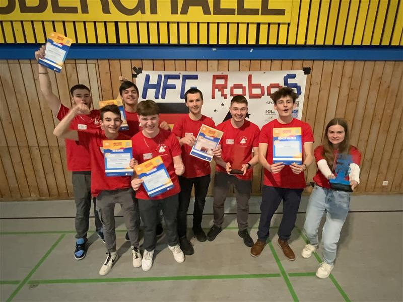 HFG-RoboS rocken FLL-Semifinale in Rockenhausen