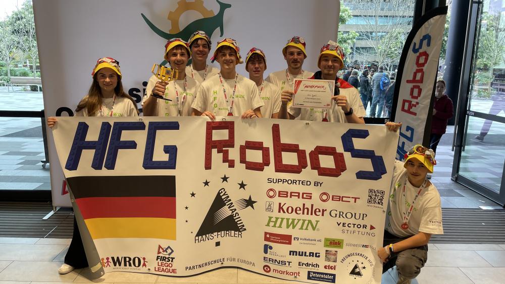 HFG-RoboS sind Vizeweltmeister