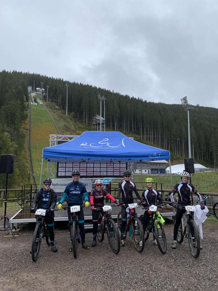 HFG-Teams erreichen den zweiten und fünften Platz im Landesfinale von JtfO Mountainbike