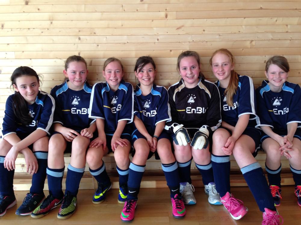 Mädchen WK IV Dritter Platz im Futsal