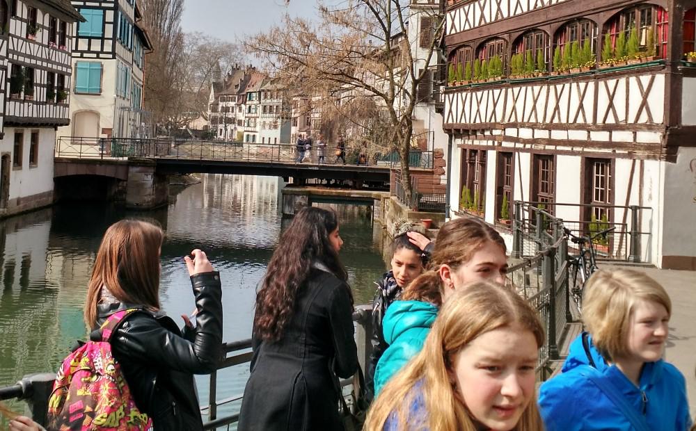 Mit Freunden in Straßburg