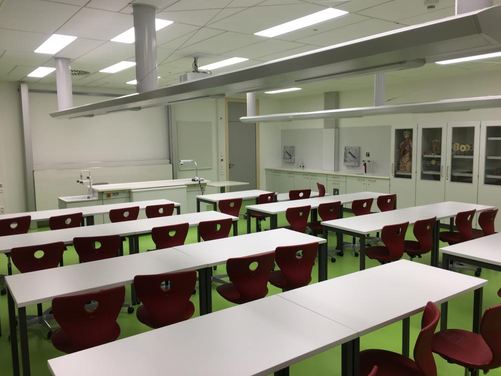 Neue Räume für Naturwissenschaften