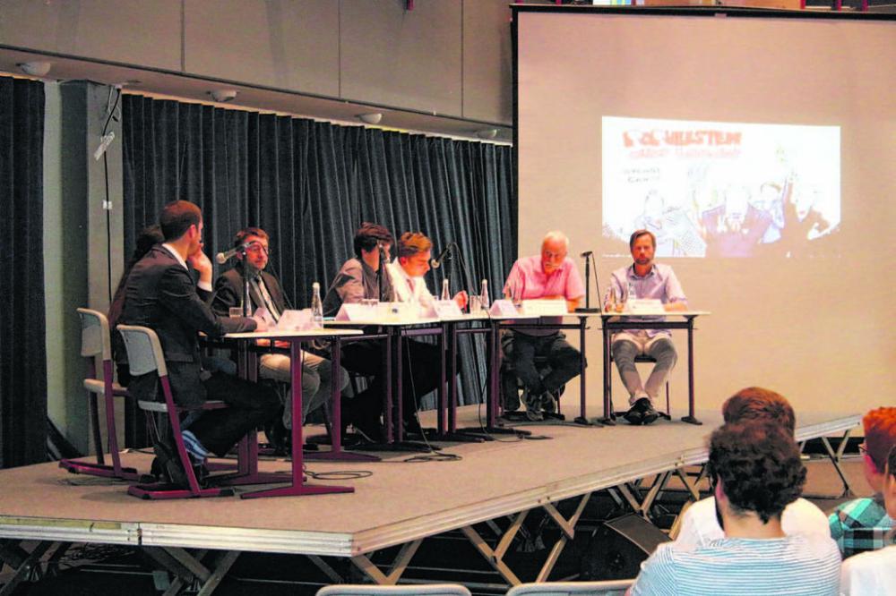 Podiumsdiskussion zu Europa