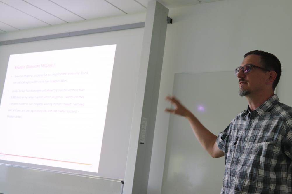 Prof. Dr. Kuntsche zu Gast