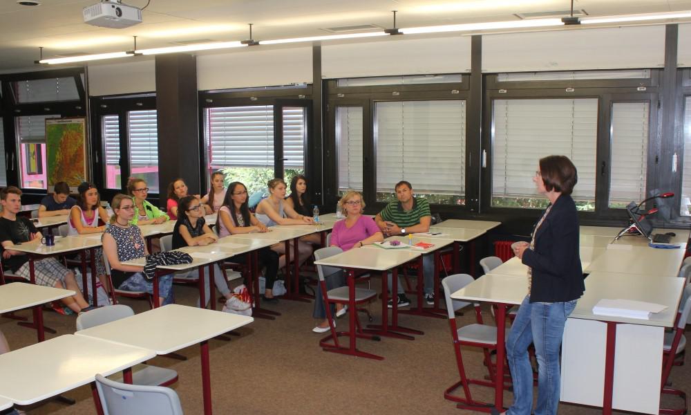 Sandra Boser besuchte HFG