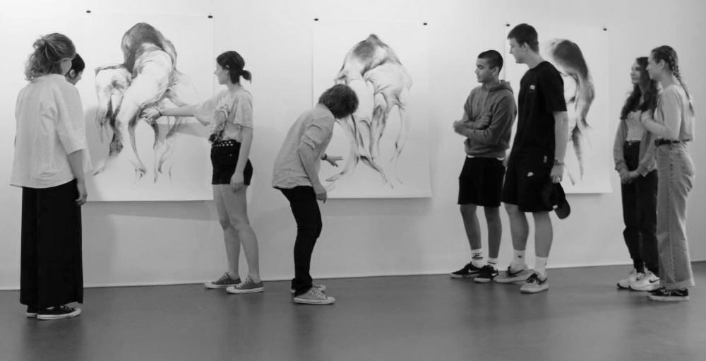 Schöne Schwarzmalerei