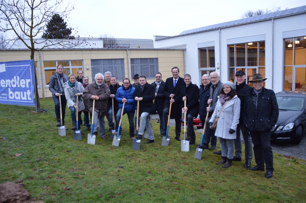 Spatenstich für das Musikforum