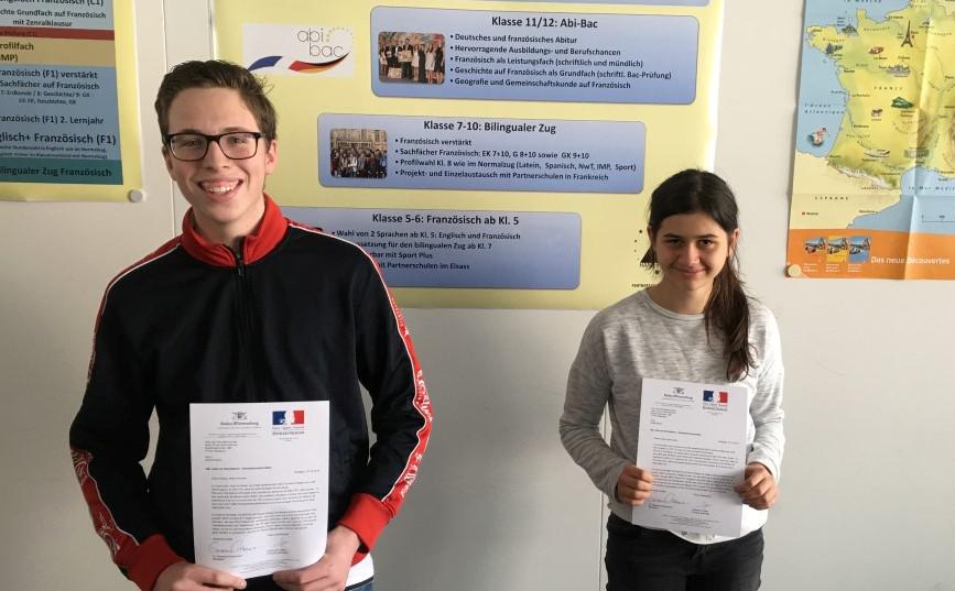 Spitzenleistung bei DELF scolaire