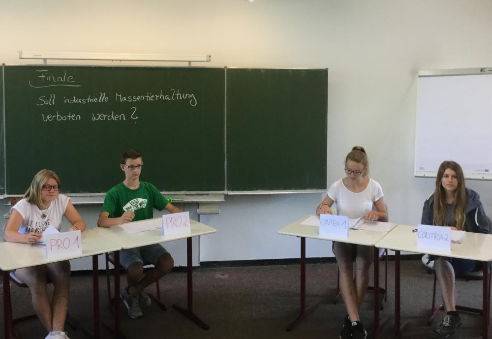 Stufentage 9: Debattieren