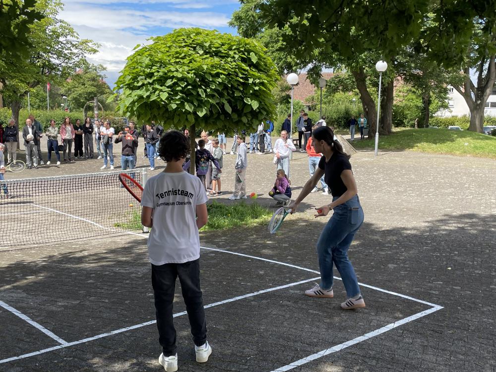 Tennisteam trifft Andrea Petkovic