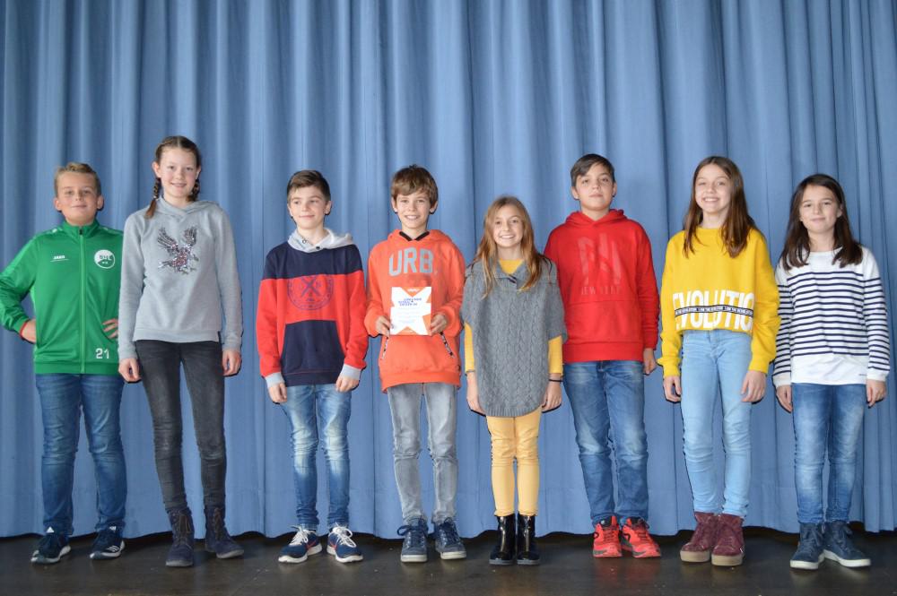 Vorlesewettbewerb: Schul- und Kreisbester Benjamin