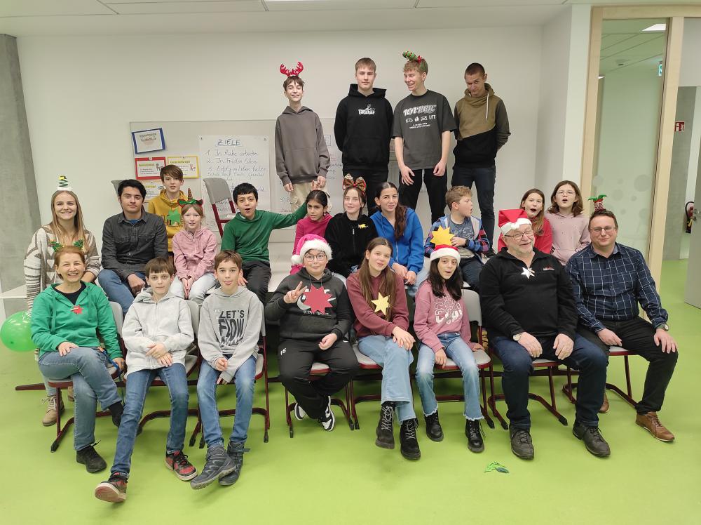 Weihnachtsfeier in der Ganztagesbetreuung